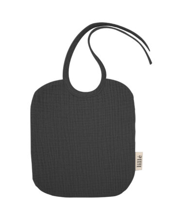charcoal - bavoir en gaze