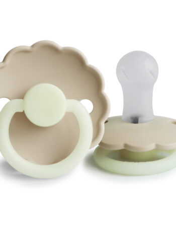 cream - tétine daisy nuit (silicone)