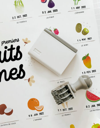 Affiche - Mes premiers fruits et légumes