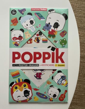 Poster en stickers - joue avec Gadou