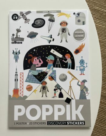 Poster en stickers - l'espace