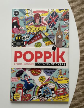 Poster en stickers - 100% anglais