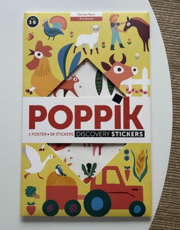 Poster en stickers - à la ferme