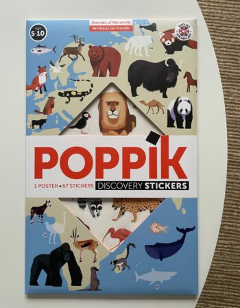 Poster en stickers - animaux du monde