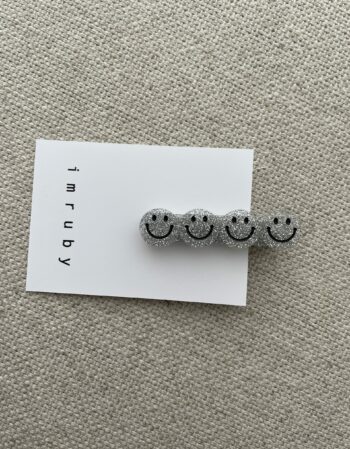 Pince à cheveux - Bibi smiley