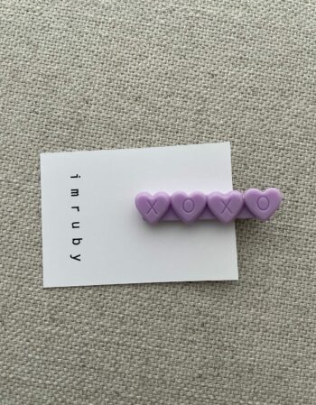 Pince à cheveux - Aya coeur