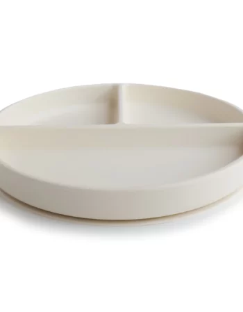 ivory - assiette à ventouse avec compartiments