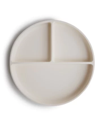 ivory - assiette à ventouse avec compartiments