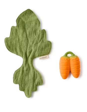 Anneau de dentition - Mini doudou Cathy the carrot