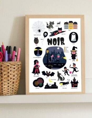Poster en stickers - Bouh !