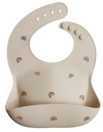rainbow - bavoir en silicone