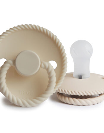 cream - tétine rope (silicone)