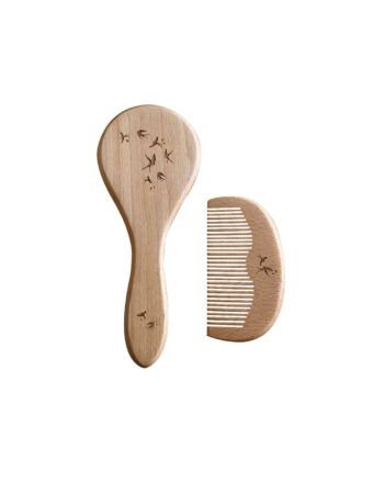 Set de brosse et peigne hirondelles