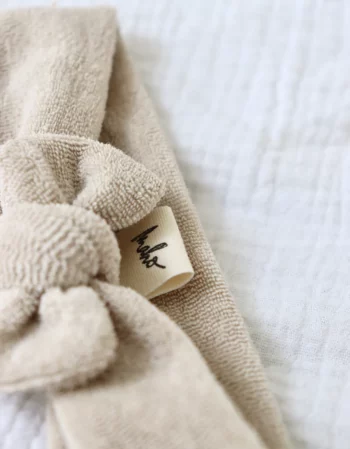 Serre-tête Pia - éponge beige