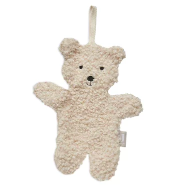 naturel - attache tétine teddy bear