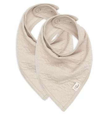 soft waves - pack de 2 bavoirs bandana