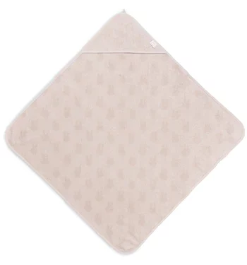Miffy jacquard nougat - Cape de bain éponge