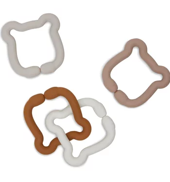 teddy bear - jeu d'anneaux silicone