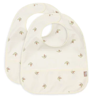 rosehip - pack de 2 bavoirs imperméables
