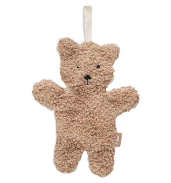 biscuit - attache tétine teddy bear