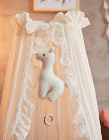 lama nougat - peluche musicale