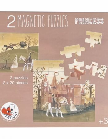 Puzzle magnétique - princesse