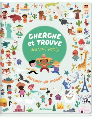 livre - cherche et trouve des tout-petits - autour du monde