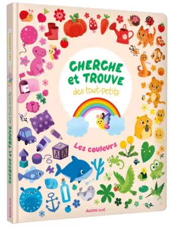 livre - cherche et trouve des tout-petits - les couleurs