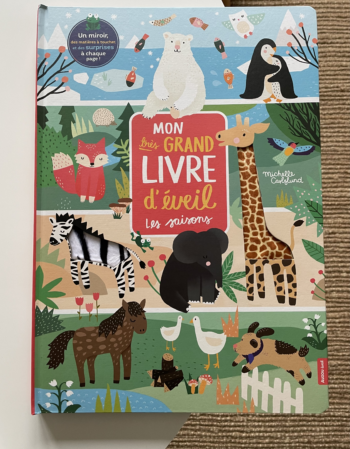 livre - mon très grand livre d'éveil - les saisons