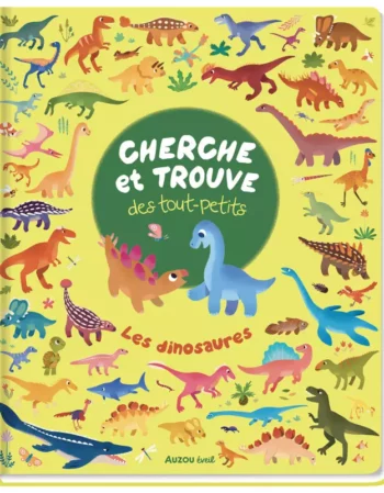 livre - cherche et trouve des tout-petits - dinosaures