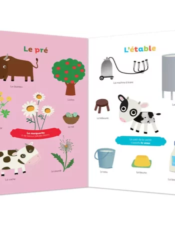 livre à toucher - ma première ferme