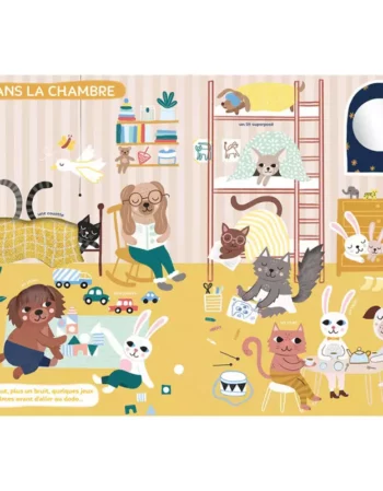livre - mon très grand livre d'éveil bonne nuit les animaux