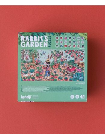 Puzzle - le jardin des lapins