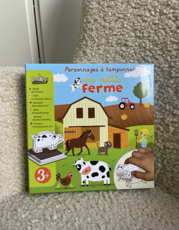 Personnages à tamponner - ma petite ferme