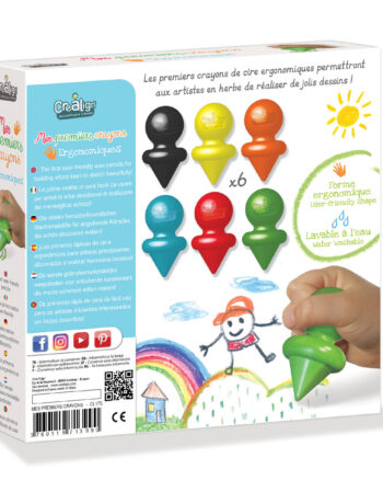 Mes premiers crayons (6 pièces)