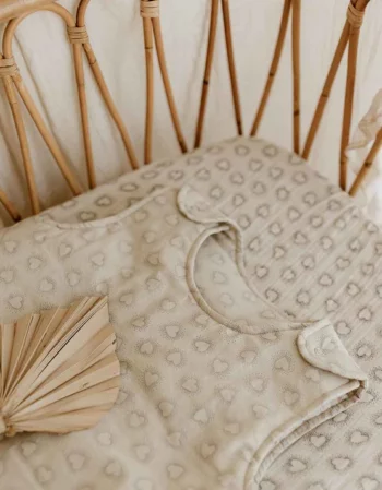 dotted heart - drap housse Olivia