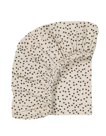 mini coeur - drap housse Olivia