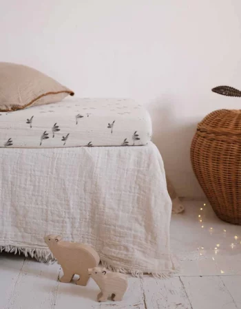 oie naturel - drap housse Olivia