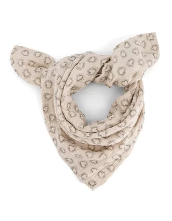 dotted heart - lange bianca