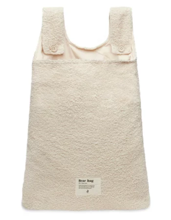 naturel - sac de rangement bouclé