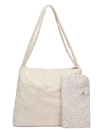 naturel - sac à langer boucle