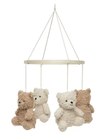 naturel/biscuit - mobile bébé teddy bear