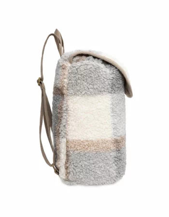 Check bouclé - sac à dos enfant