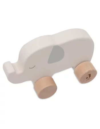 jungle jambo - jouet en bois à roulettes éléphant