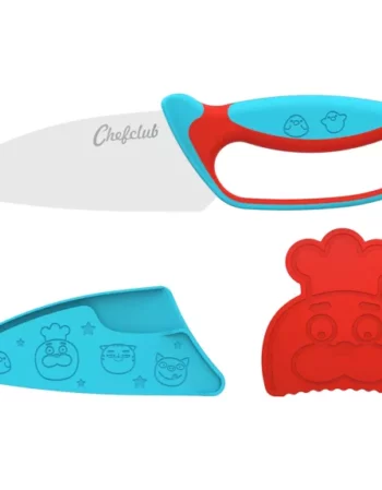 le couteau kids - bleu et rouge
