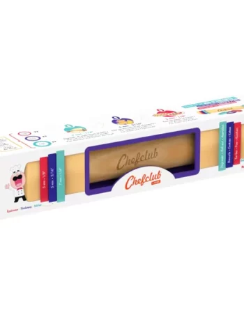 rouleau à pâtisserie avec anneaux ajustables