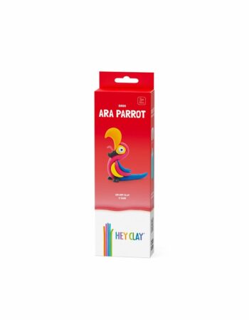 pâte durcissante - perroquet ara