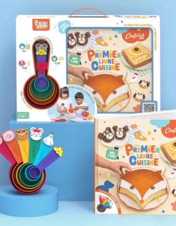 coffret kids - mon premier livre de cuisine
