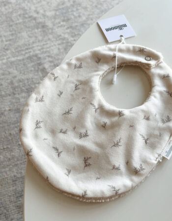 bavoir maille coton bio - branche