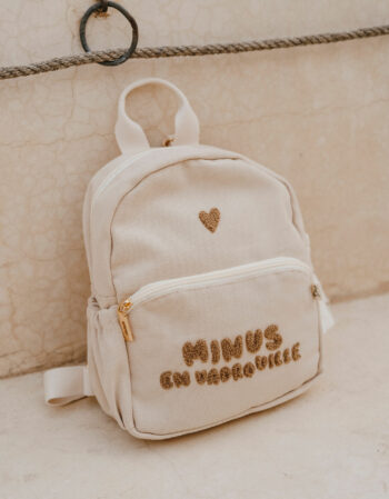 sac à dos enfant - minus beige
